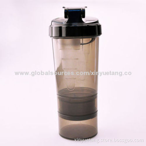 500ML-Capacity Plastic Custom Color Protein Shaker Bottle for SaleNew